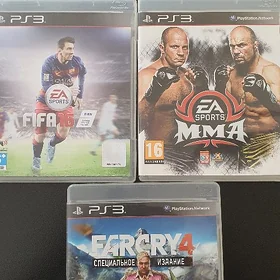 Playstation-3 oýun diskleri.