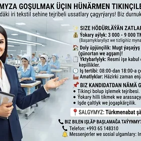 🔊Tikinçi we biçimçi!