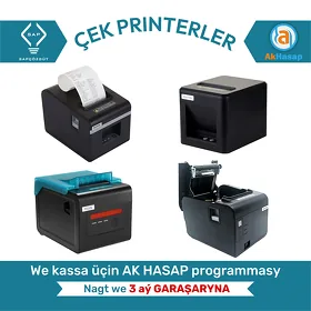 ✅📌KASSA APARAT BARKOD SKANER CEK PRINTER AKHASAP✅