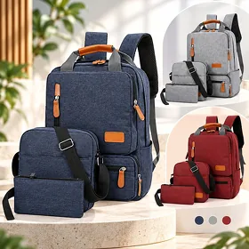 Комплект рюкзака 3 в 1, модель 111, Oxford материал, размер 40x28x13см / Sumka