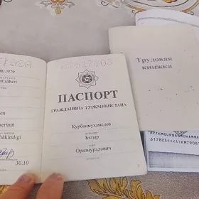 Pasport tapyldy