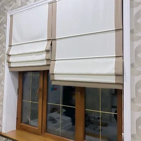 римские шторы жалюзи плиссе