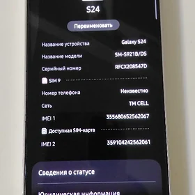 SAMSUNG S24.5G.TP.