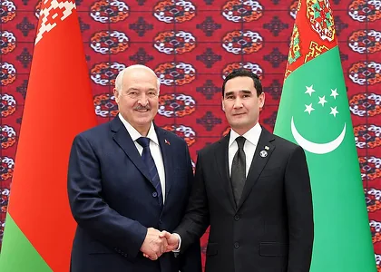Türkmenistanyň Prezidenti Aleksandr Lukaşenko bilen döwletara gatnaşyklary maslahatlaşdy
