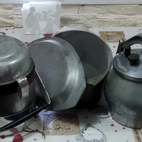 Казаны и Термос для еды.