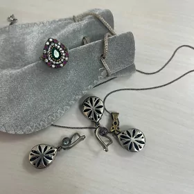 комплект из серебра