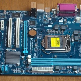 1155. H61 gigabyte+ RAM 4gb