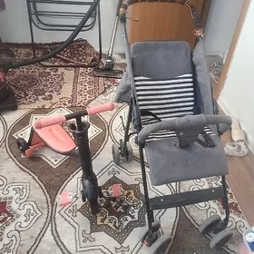 Детский Велосипед 2в1, Коляска