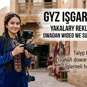 reklama ucun gyz gerek