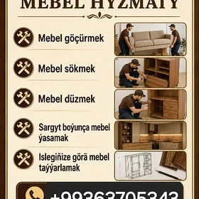 MEBEL USTANOWKA HYZMATLARY