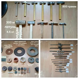 молотки точил камни инструмент