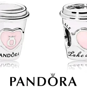 PANDORA I love coffee charme💎