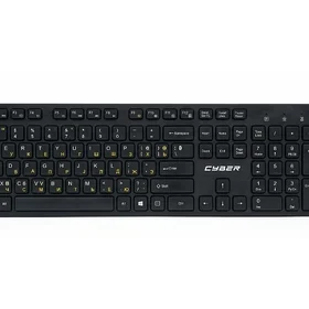 Клавиатура и мышь Cyber(Black)