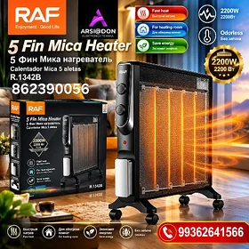 RAF CONVEKTOR PEÇ 5 GÖZY 2200W