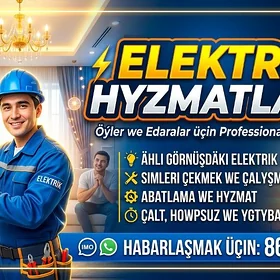 Elektrik hyzmatlary!