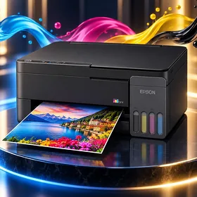 Принтер 3 в 1 Epson L3310 Формат А4 / Цветная печать 4 цвета / Printer