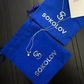 серебрянная подвеска SOKOLOV