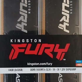 2x32gb DDR5 64gb  5600Mhz