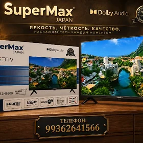 32 LED HD BEZRAMKALY TELEWIZOR