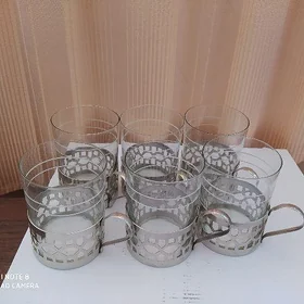Мельхиоровые Стаканы Stakanlar