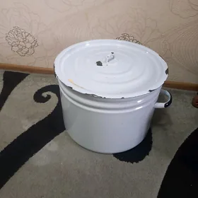 кастрюля эмалированная