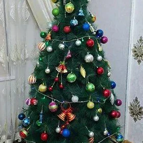 елка елочные игрушки