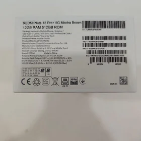 Redmi not 15 pro +