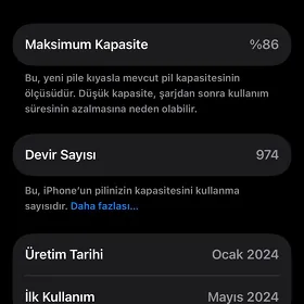 iPhone 15pro 🔋85