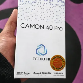 Tecno camon 40pro 12/256
