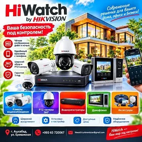 HiWatch brendinin kameralary