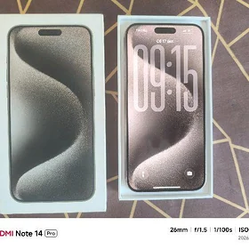 iPhone 15pro max 256gb titan