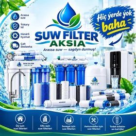 SUW FILTER HIÇ ÝERDE ÝOK BAHA