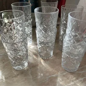хрустальные рюмки