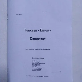 BEGINNER WE SOZLUK KITAP КИТАП