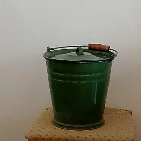 Ведро эмалированная