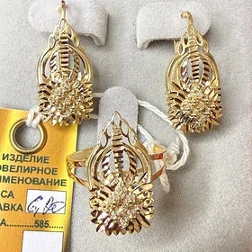 Komplekt we broska gyzyl