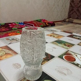 ваза хрустальная