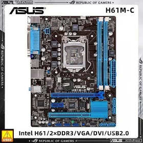 PLATA H61 ASUS DDR3