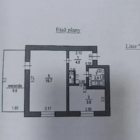 Satlyk 1 komnat jaý