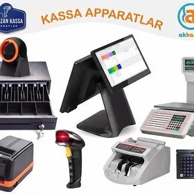 KASSA APARAT CEK PRINTER BARKOD SKANER AKHASAP