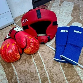Boks perçatka,Şlem,Ayaga geyil