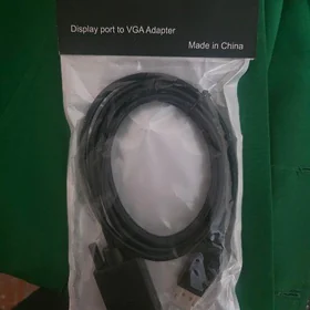 Display portdan VGA adaptor.