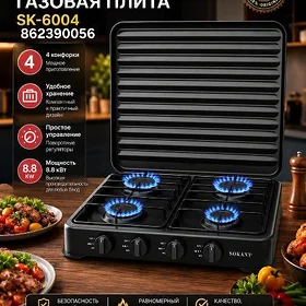 SOKANY 4 GÖZLY GAZPLITA GARASY