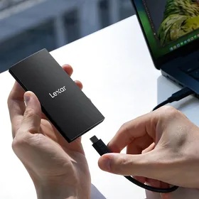 Внешний Портативный SSD 1TB Lexar SL300 Gen2, Usb 3.2/ Žestkiý disk/ Jestki disk