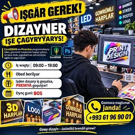 DIZAYNER OGLAN ISGAR GEREK