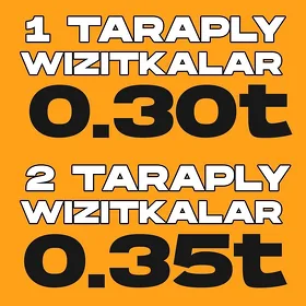 Wizitka Flayer Menu Plakat