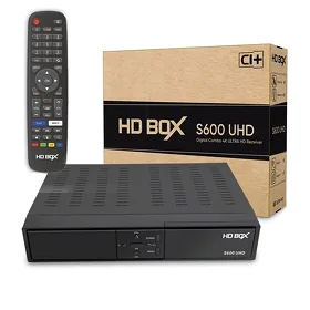 HD BOX S600 UHD пакет!