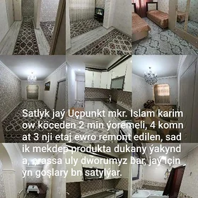 Turkmenabat satlyk kwartira