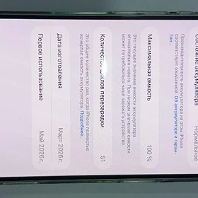 Iphon 17 pro max 100 %