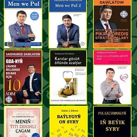 Türkmen dilindaki biznes kitap
